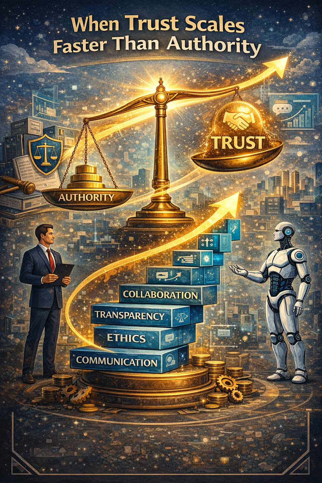 When Trust Scales Faster Than Authority